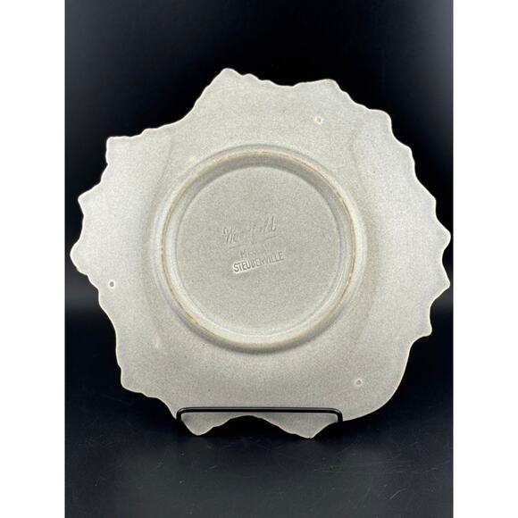 Woodfield Dove Gray Plate for Tea & Toast Snack Set by Steubenville - Picture 4 of 8